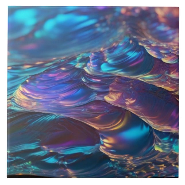 Azulejo Cerámico Holográfico (Frente)
