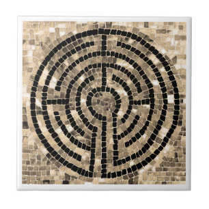 Azulejo Cerámico LABYRINTH V 4.25x4.25 - Blanco