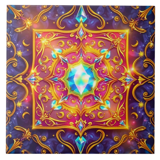 Azulejo Cerámico Mágico (Frente)