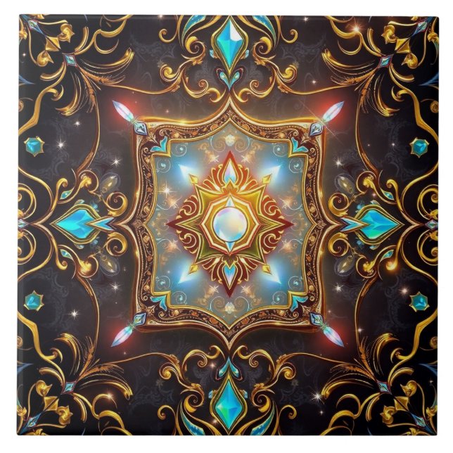 Azulejo Cerámico Mágico (Frente)