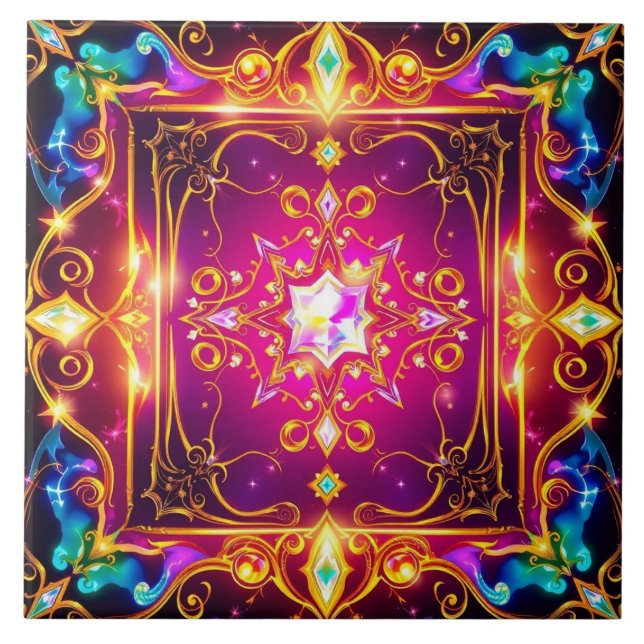 Azulejo Cerámico Mágico (Frente)
