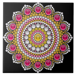 Azulejo Cerámico Mandala