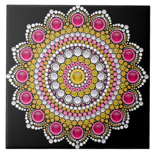 Azulejo Cerámico Mandala