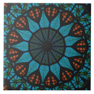 Azulejo Cerámico Mandala Decorativo