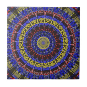 Azulejo Cerámico Mandala Decorativo