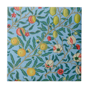 Azulejo Cerámico Morris - Cuatro Frutas