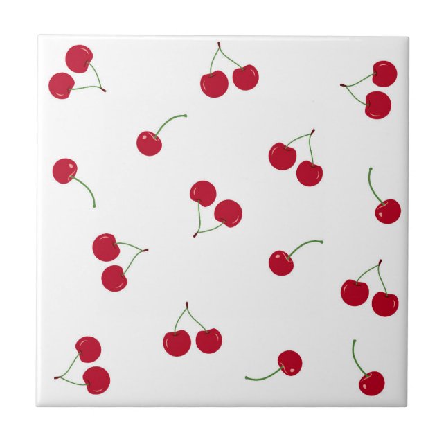 Azulejo Cereza Cerezas (Frente)