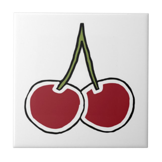Azulejo Cerezas (Frente)