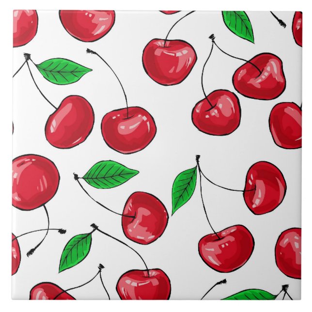 Azulejo Cerezas (Frente)