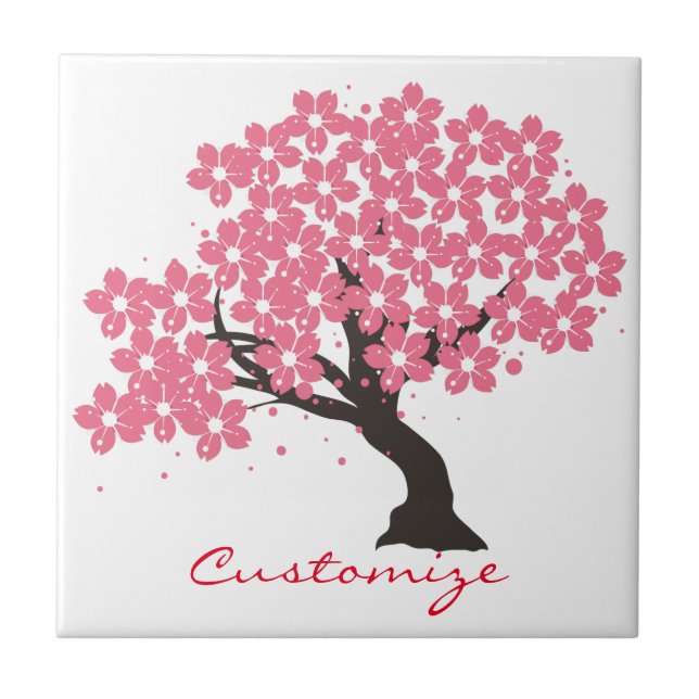 Azulejo Cerezo japonés florece Thunder_Cove (Frente)