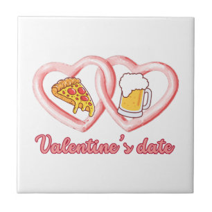 Azulejo Cerveza de San Valentín
