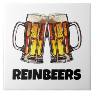 Azulejo Cerveza Navidad Reinbeers