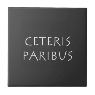Azulejo Ceteris paribus
