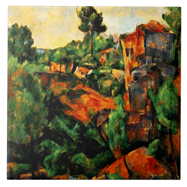 Azulejo Cezanne - Barrio Bibemus (Frente)