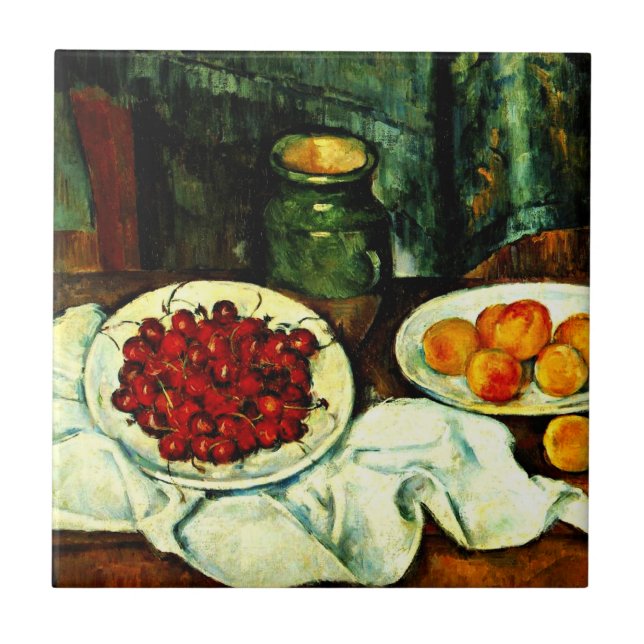 Azulejo Cezanne - Cerezas (Frente)