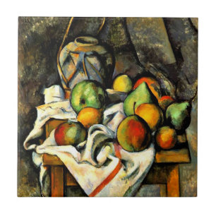 Azulejo Cezanne - Ginger Jar y Fruit