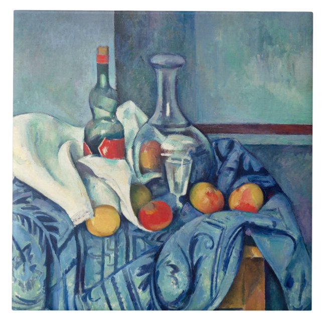 Azulejo Cezanne - La botella de Peppermint (Frente)