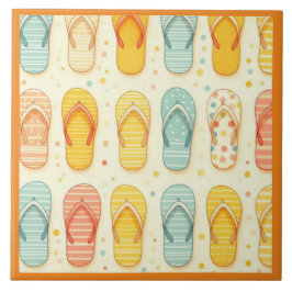 Azulejo Chanclas llamativas