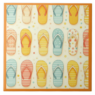 Azulejo Chanclas llamativas