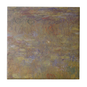 Azulejo Charca del Agua-Lirio de Claude Monet el