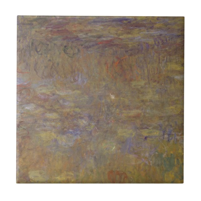 Azulejo Charca del Agua-Lirio de Claude Monet el | (Frente)