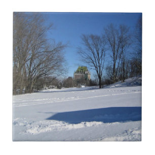 Azulejo Chateau Frontenac, Quebec, Canadá
