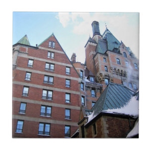 Azulejo Chateau Frontenac, Quebec, Canadá