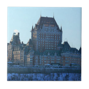Azulejo Chateau Frontenac, Quebec, Canadá