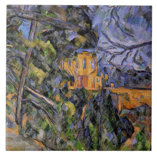 Azulejo Chateau Noir de Paul Cezanne