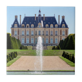 Azulejo Chateau y Parc de Sceaux en verano - Francia