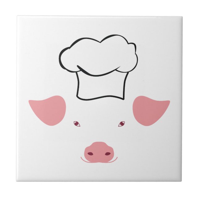 Azulejo Chef Cerdo (Frente)