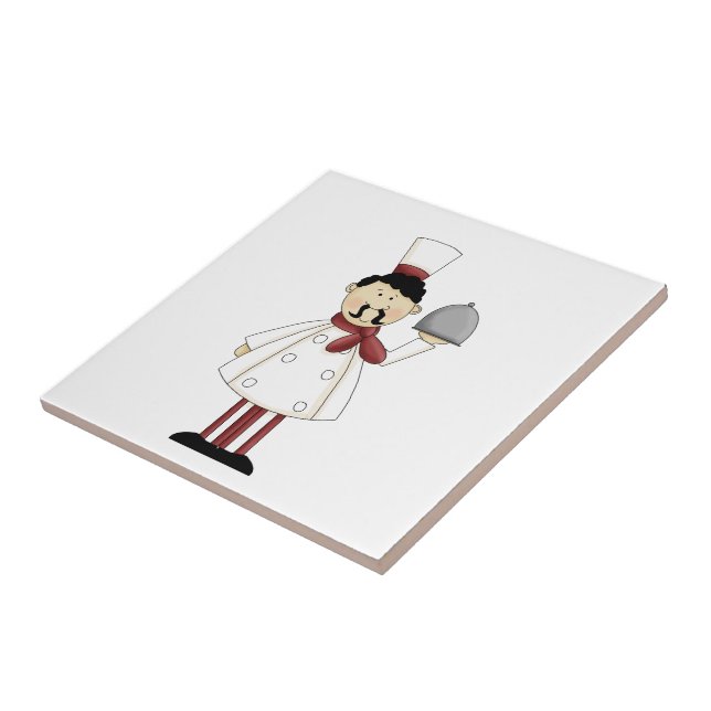 Azulejo Chef italiano nº 4 mosaico (Lado)