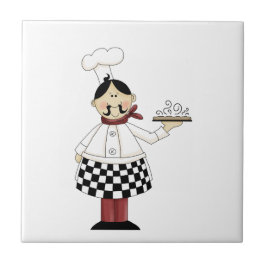 Azulejo Chef italiano n° 7 Tile