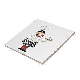Azulejo Chef italiano n° 7 Tile