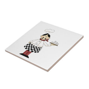 Azulejo Chef italiano n° 7 Tile