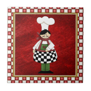 Azulejo Chef italiano Tile