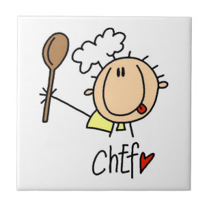 Azulejo Chef masculino