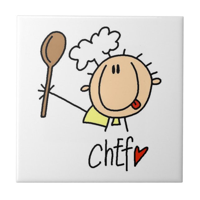 Azulejo Chef masculino (Frente)
