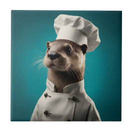 Azulejo Chef Otter