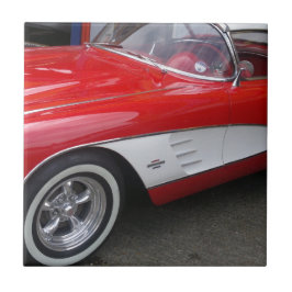 Azulejo Chevrolet Corvette clásico