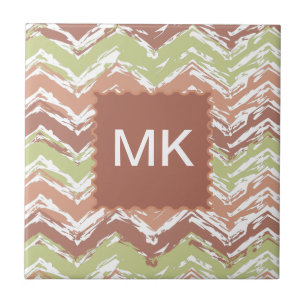 Azulejo Chevron ZigZag con escrúpulos picantes