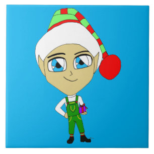 Azulejo chibi elf