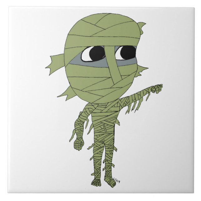 Azulejo chibi mummy (Frente)