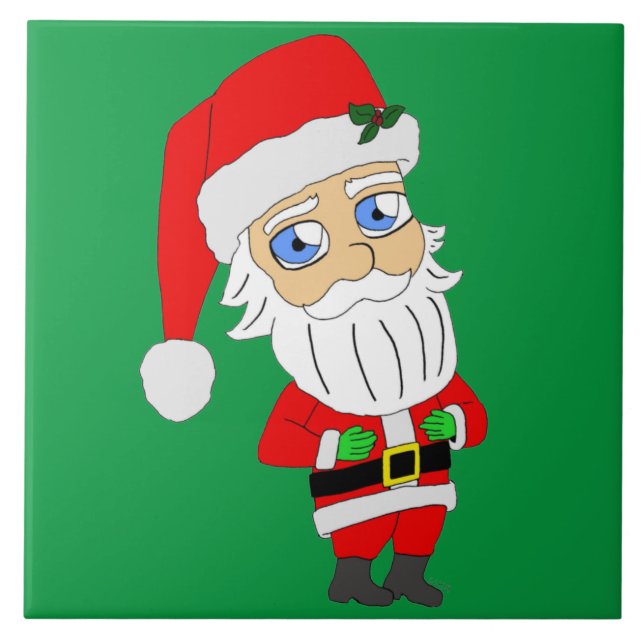 Azulejo chibi santa claus (Frente)
