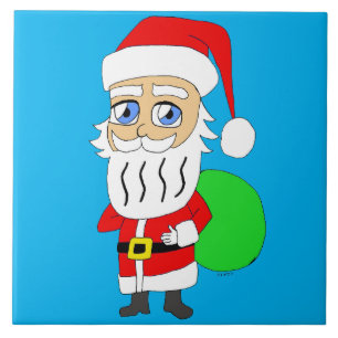 Azulejo Chibi Santa Claus