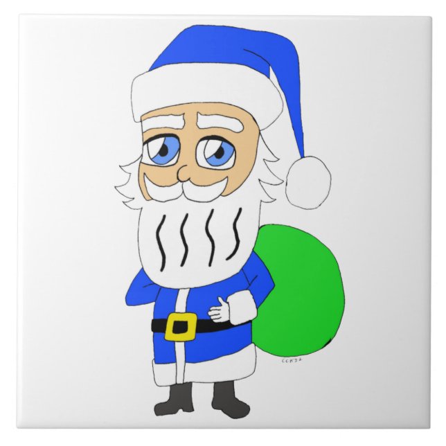 Azulejo chibi Santa Claus (Frente)