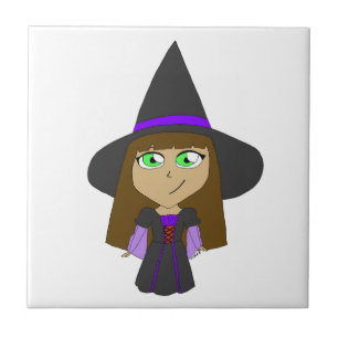 Azulejo chibi witch