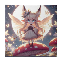 Chica anime Pixie Hippie Moon Fairy