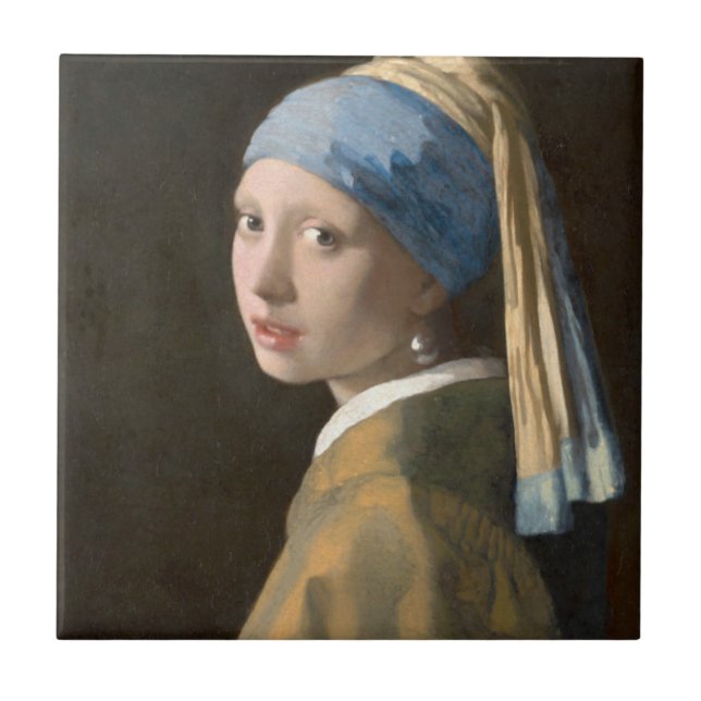 Azulejo Chica con Pearl Earring (Frente)
