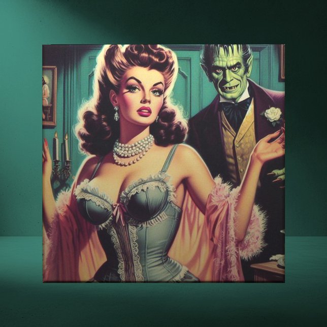 Azulejo Chica Vintage Vampire (Subido por el creador)